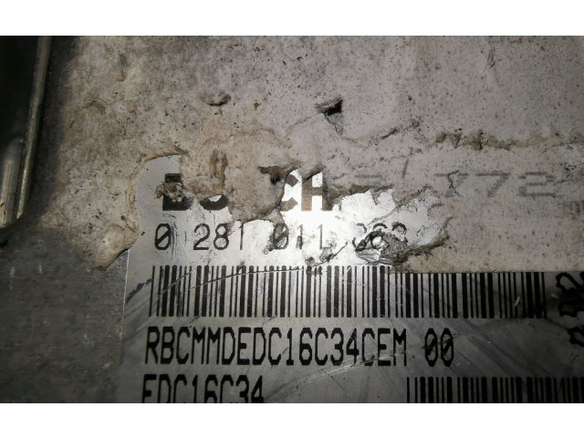 Řídící jednotka 9661377280, 0281011863 Citroen C4 I 2006