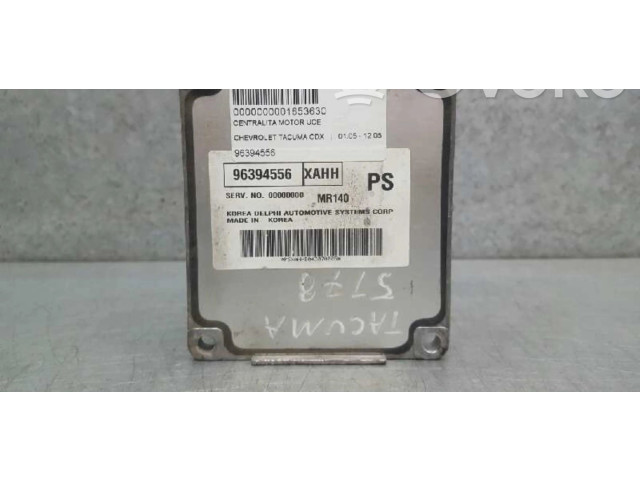 Блок управления двигателем Блок управления 96394556, 96394556   Chevrolet Rezzo