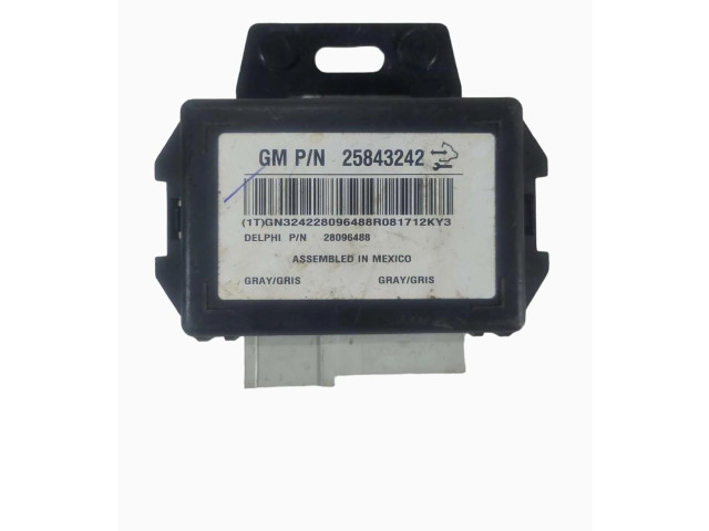 Блок управления выхлопом 25843242 Chevrolet Captiva