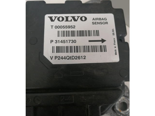 Блок подушек безопасности 31658126 Volvo XC90