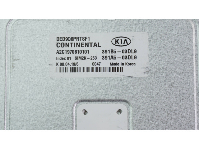 Блок управления двигателя 391B503DL9, 391B103DL9   KIA Niro