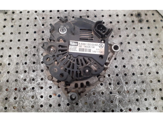 Генератор A6391500350 Mitsubishi Colt CZ3