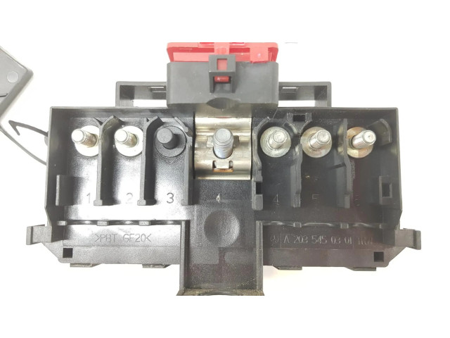 Блок предохранителей A2035450803, A2035450301 Mercedes-Benz CLC CL203