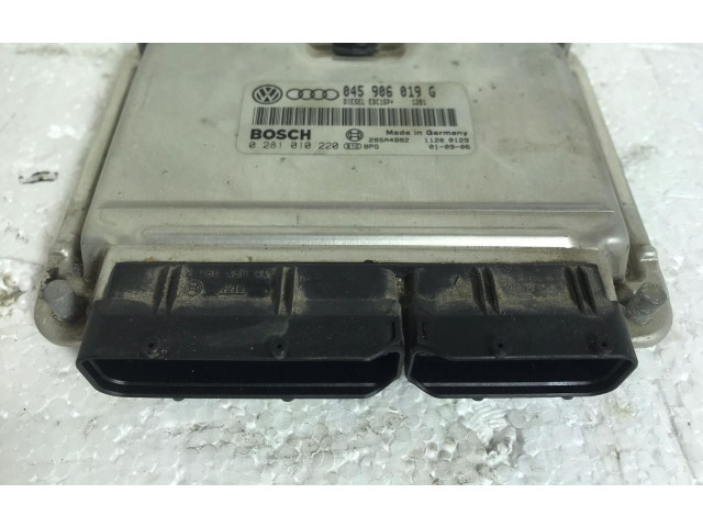 Блок управления двигателя 045906019G, 0281010220 Audi A2