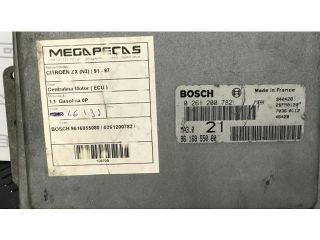 Блок управления двигателя 9616855080   Citroen ZX