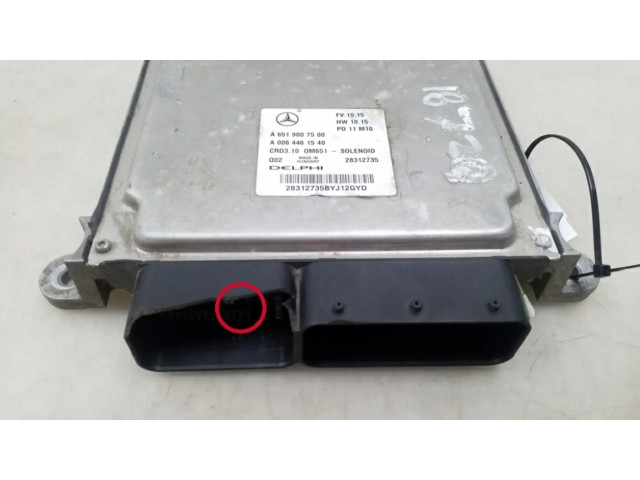 Řídící jednotka A6519007500 Mercedes-Benz C W204 2014