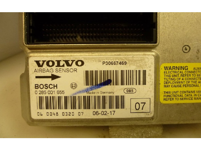 Блок подушек безопасности 30667469, 0285001655 Volvo V70