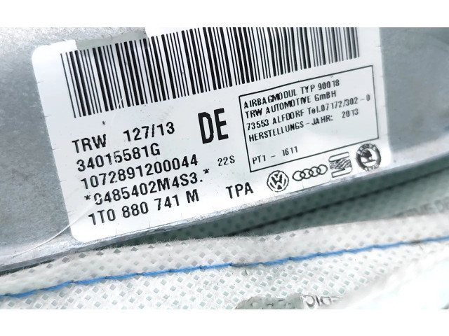 Боковая подушка безопасности 1T0880741M, 34015581G   Volkswagen Touran II