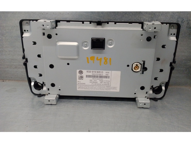 Экран дисплея вверх 5G0919605D Volkswagen Golf SportWagen