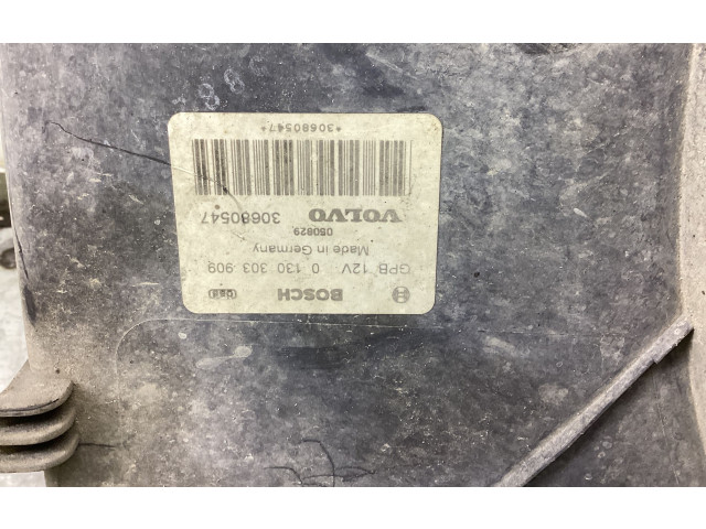 Вентилятор радиатора     30680547, 0130303909    Volvo V70 