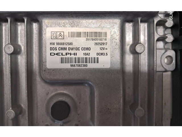 Řídící jednotka 9667082380 Peugeot RCZ 2010