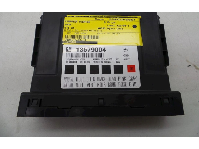 Блок управления 13579004, 13579004   Saab 9-5