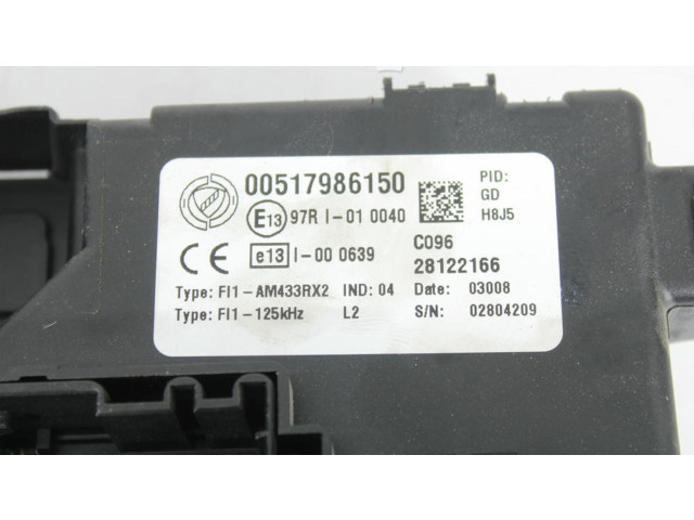 Pojistková skříňka Řídící jednotka BSM 00517986150 Fiat Punto Evo 2008
