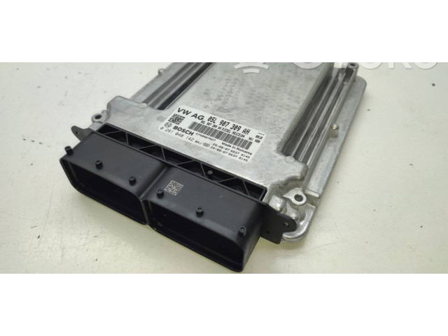 Блок управления двигателем Блок управления 05L907309AH Skoda Octavia Mk4