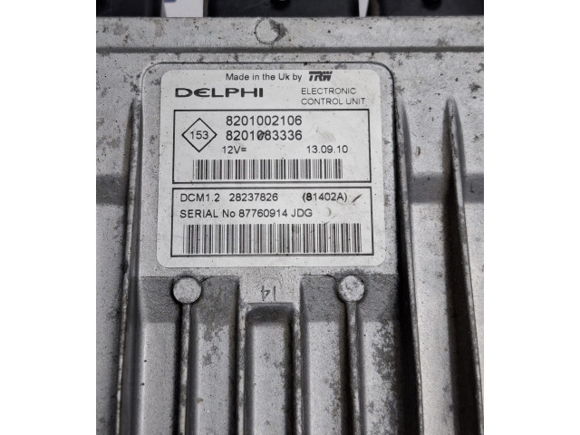Блок управления двигателя 8201002106   Dacia Logan Pick-Up