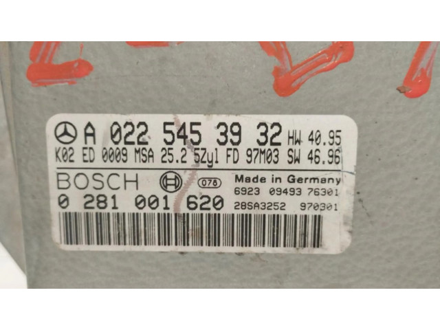 Řídící jednotka A0225453932, CENTRALITAMOTORUCE Mercedes-Benz E W210