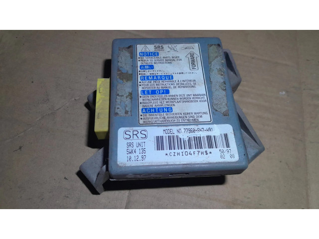 Блок подушек безопасности 77960SN7H91, 5WK4135 Honda Accord