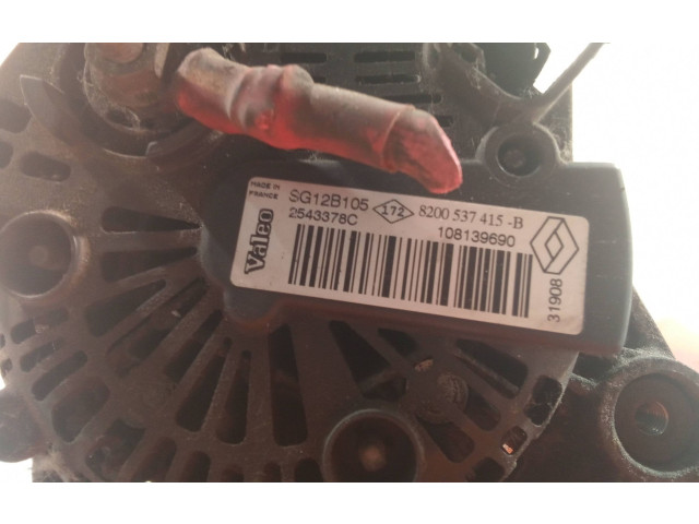Генератор 8200537415B, 2543378C   Dacia Logan I 1.5     
