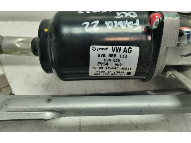 Моторчик дворников 6VB955113    Skoda Fabia Mk4 (6VA)