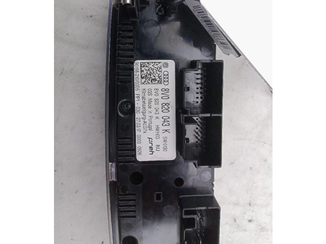 Блок управления климат-контролем 8V0820043K   Audi Q2 