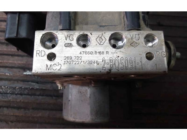 Jednotka ABS 476600188R, 269722 Renault Captur 2017