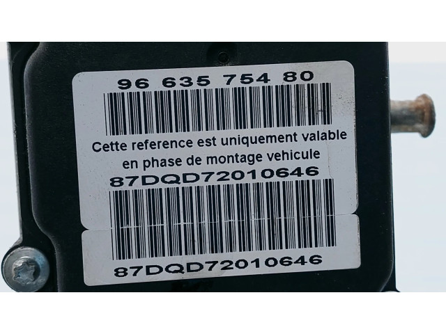 Jednotka ABS 9663575480, 87DQD72010646 Peugeot 308 2007
