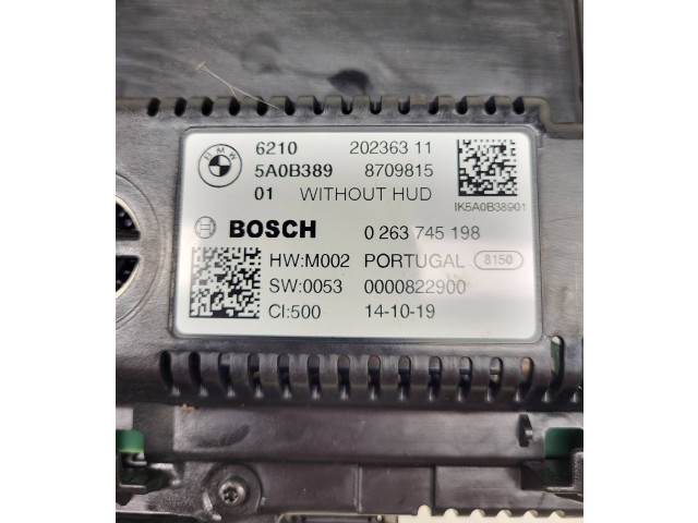 Přístrojová deska BMW 3 G20 G21 2020 20236311, 0000822900