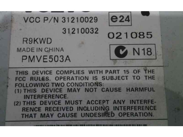 Блок управления двигателя 31210032, R9KWD   Volvo S80