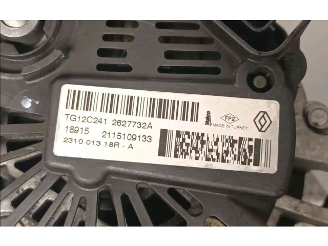 Генератор 16520122225 Renault Clio IV