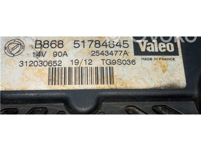 Генератор 51784845, 2543477A Fiat Qubo