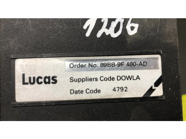 Блок управления двигателя 89BB9F480AD   Ford Scorpio