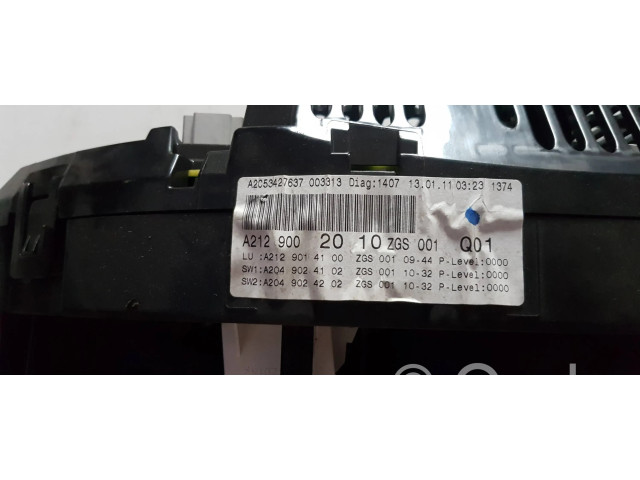 Přístrojová deska Mercedes-Benz E W212 2012 A2129002010, A2C53257171