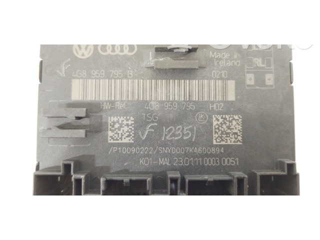 Блок комфорта 4G8959795B, 4G8959795 Audi A7 S7 4G