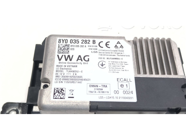 Блок управления 8Y0035282B, 8Y0035282A   Audi A3 8Y