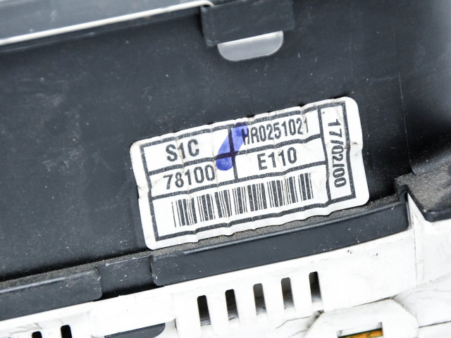 Přístrojová deska Honda Accord 1997 78100E110