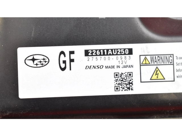 Блок управления двигателем Блок управления 22611AU250, 22611AU250   Subaru Forester SH