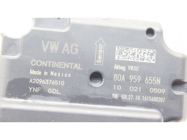 Блок подушек безопасности 80A959655N Audi Q5 SQ5