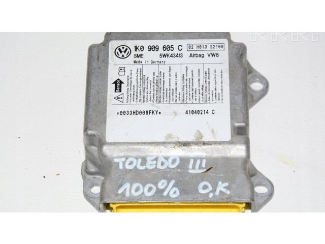 Блок подушек безопасности 1K0909605C   Seat Toledo III (5P)