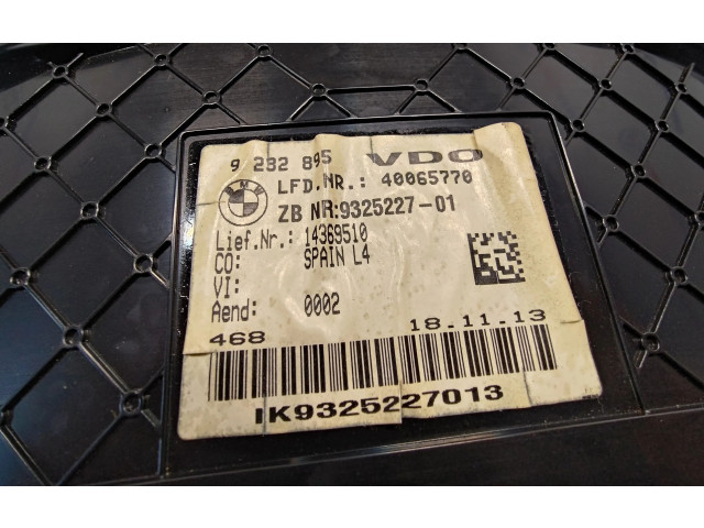 Přístrojová deska BMW 3 GT F34 2013 17649411, 6210IK9287494