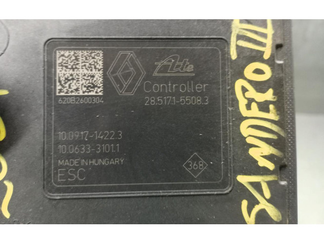 Блок АБС 620B2600304, 10063331011   Dacia  Sandero  2008 - 2012 года