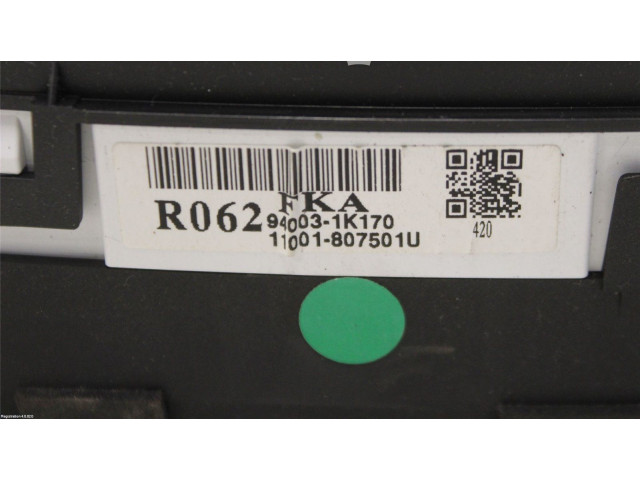 Панель приборов 940031K170   Hyundai ix20       