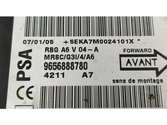 Блок подушек безопасности 9656888780   Citroen C2