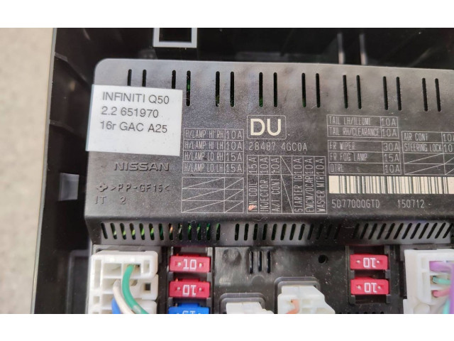 Блок предохранителей 284B74GC0A   Infiniti Q50    