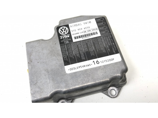 Блок подушек безопасности 3T0959655D Skoda Superb B6 (3T)