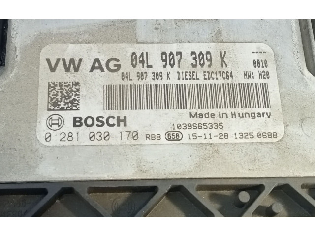 Řídící jednotka 04L907309K, 0281030170   Volkswagen Caddy 2016