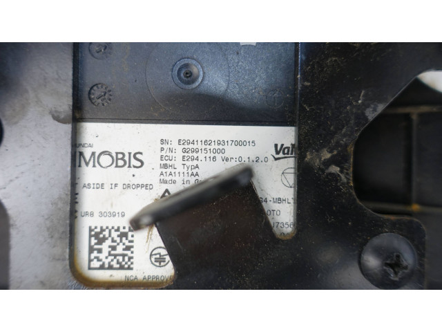 Блок управления климат-контролем G299151000 Hyundai Ioniq