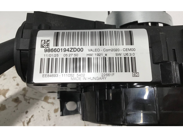 Подрулевой шлейф SRS E121975, 98660194ZD Jeep Avenger