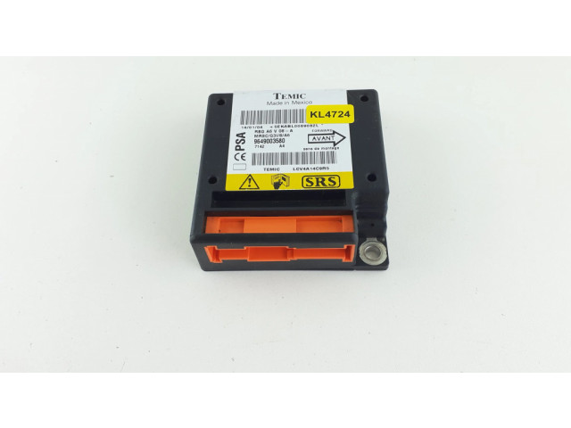 Блок подушек безопасности 9649003580, KL4724   Citroen C2