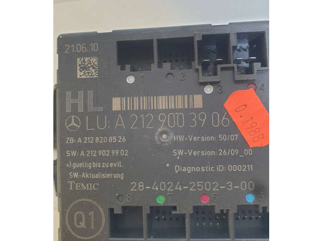 Блок управления дверью A2128208526, A2129029902   Mercedes-Benz E W211