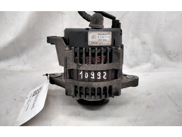 Генератор 96567255, 96567255   Chevrolet Matiz      